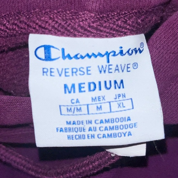 CHAMPION reverse weave chopped off hoodie - Picture 2 of 2